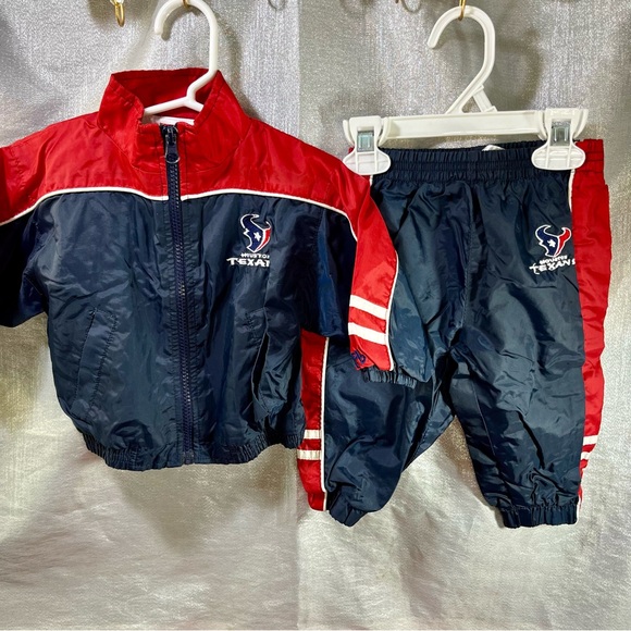 NFL Other - HOUSTON TEXANS FOOTBALL NFL Baby Track Suit - 6/9 months